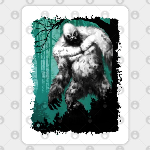 Bigfoot Sticker by CreepyAcres